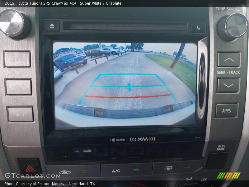 Super White / Graphite 2019 Toyota Tundra SR5 CrewMax 4x4