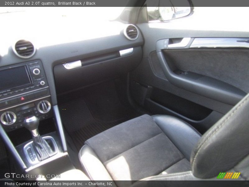 Brilliant Black / Black 2012 Audi A3 2.0T quattro