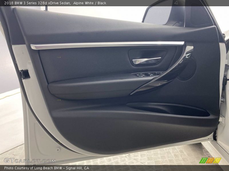 Alpine White / Black 2018 BMW 3 Series 328d xDrive Sedan