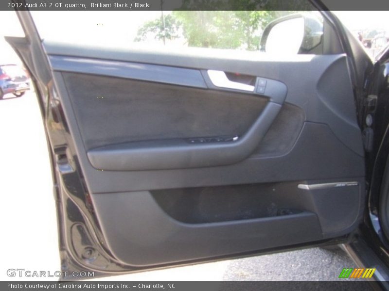 Brilliant Black / Black 2012 Audi A3 2.0T quattro