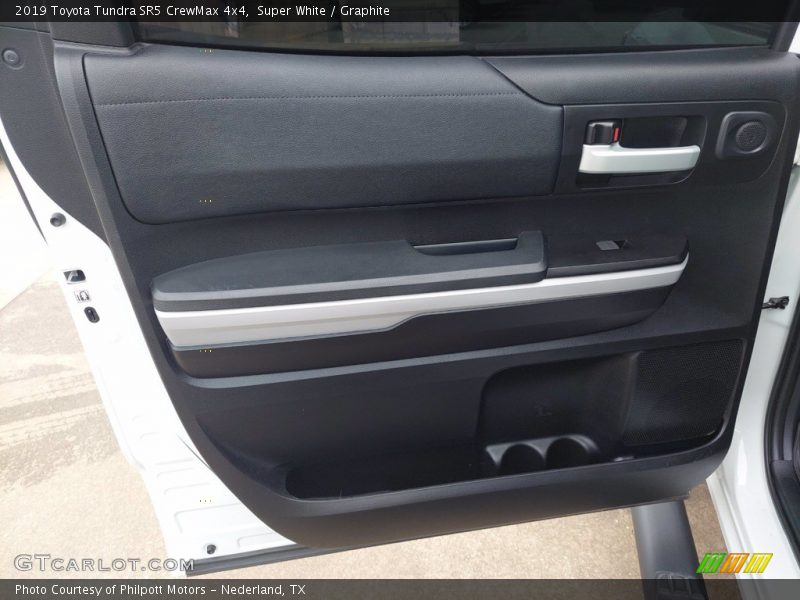 Super White / Graphite 2019 Toyota Tundra SR5 CrewMax 4x4
