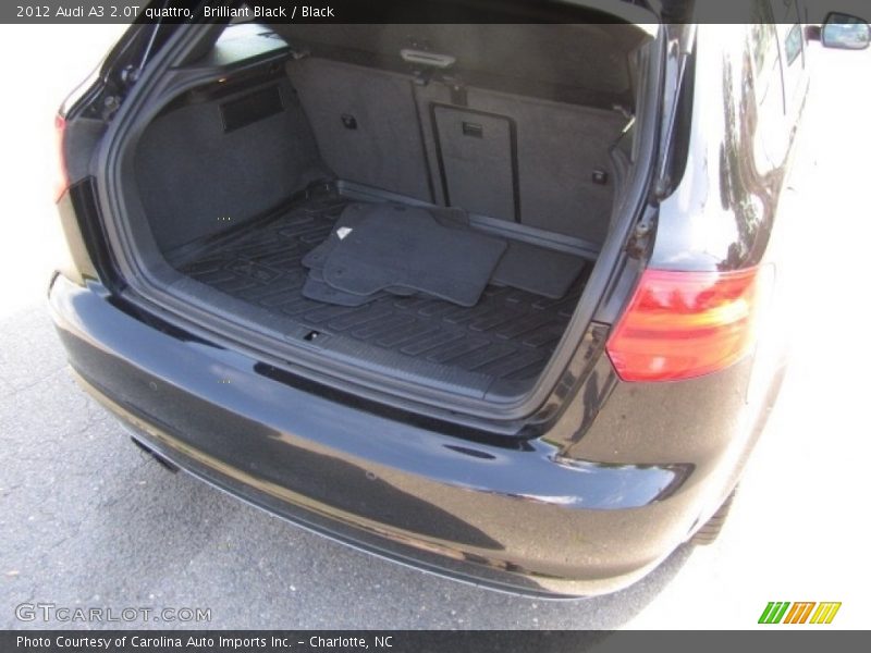 Brilliant Black / Black 2012 Audi A3 2.0T quattro