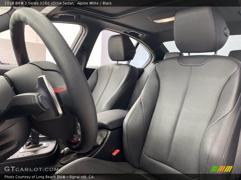 Alpine White / Black 2018 BMW 3 Series 328d xDrive Sedan