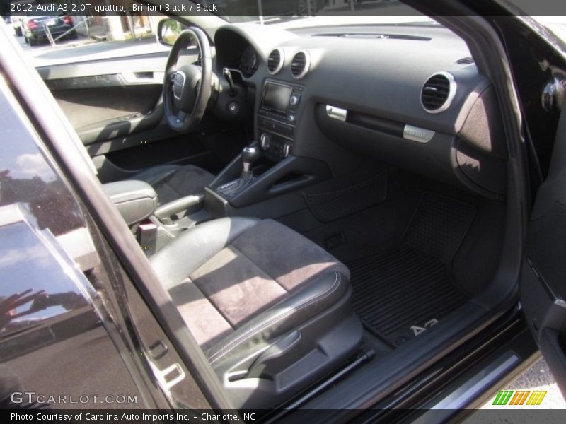 Brilliant Black / Black 2012 Audi A3 2.0T quattro