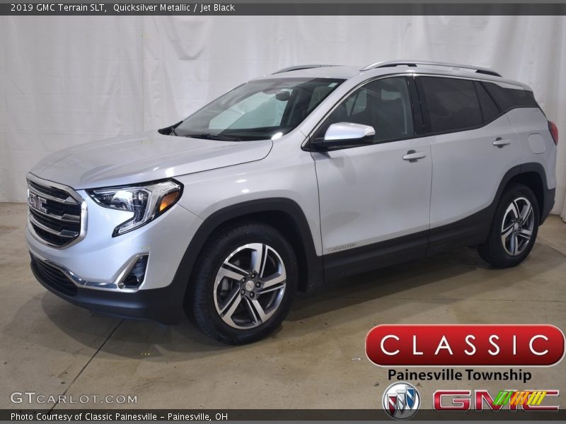 Quicksilver Metallic / Jet Black 2019 GMC Terrain SLT
