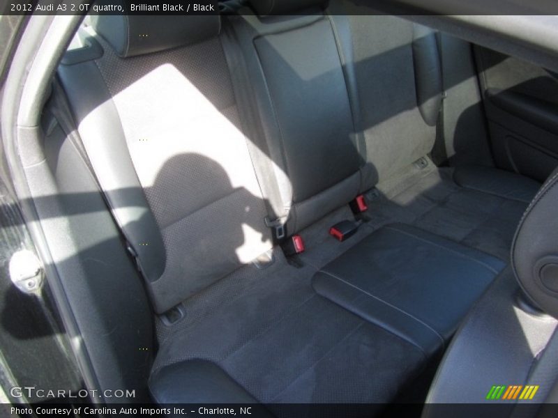 Brilliant Black / Black 2012 Audi A3 2.0T quattro