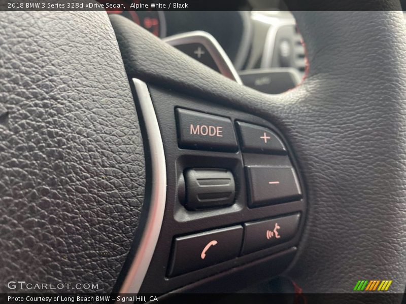 Alpine White / Black 2018 BMW 3 Series 328d xDrive Sedan