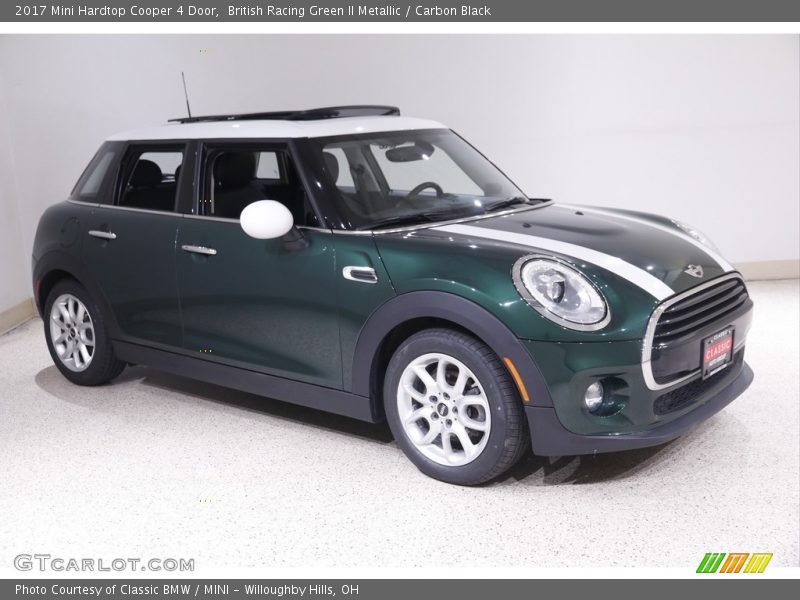 British Racing Green II Metallic / Carbon Black 2017 Mini Hardtop Cooper 4 Door