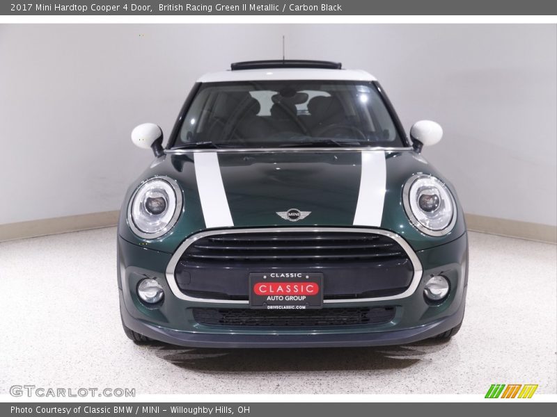 British Racing Green II Metallic / Carbon Black 2017 Mini Hardtop Cooper 4 Door