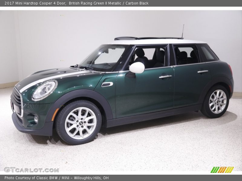 British Racing Green II Metallic / Carbon Black 2017 Mini Hardtop Cooper 4 Door