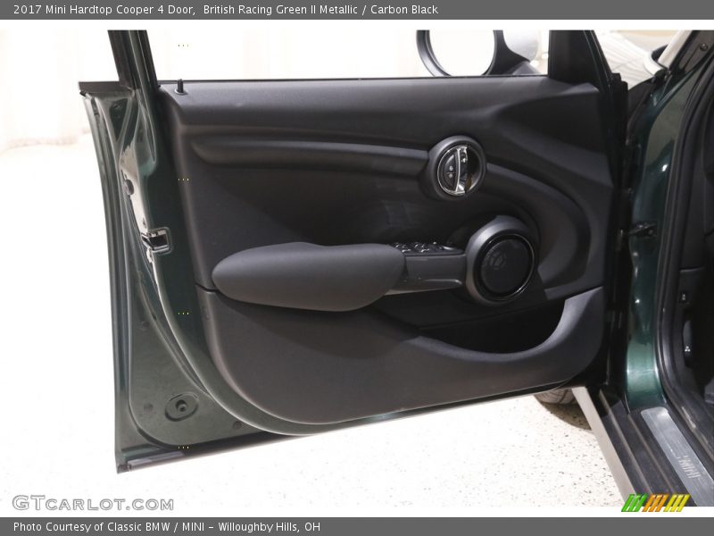 British Racing Green II Metallic / Carbon Black 2017 Mini Hardtop Cooper 4 Door
