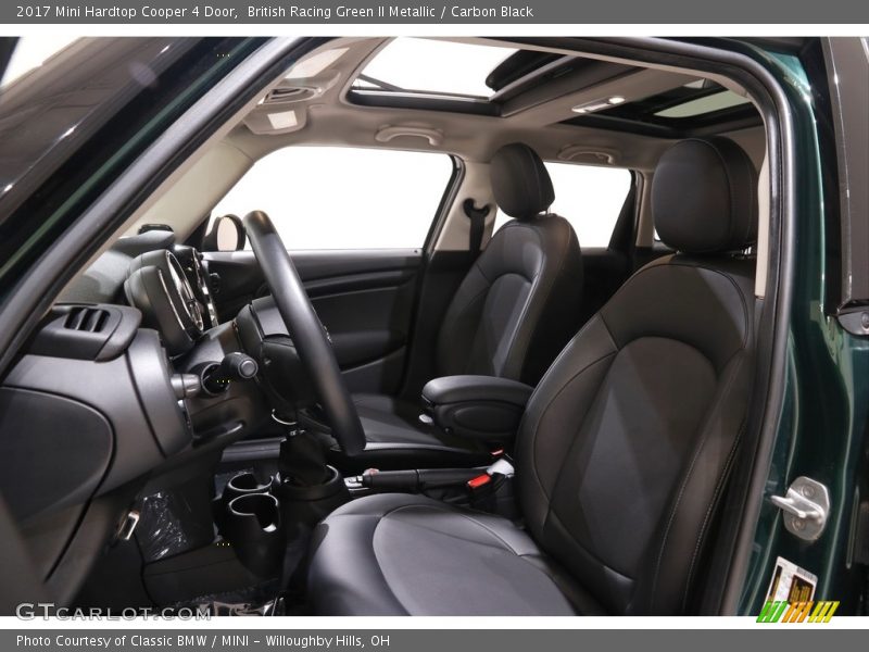 British Racing Green II Metallic / Carbon Black 2017 Mini Hardtop Cooper 4 Door