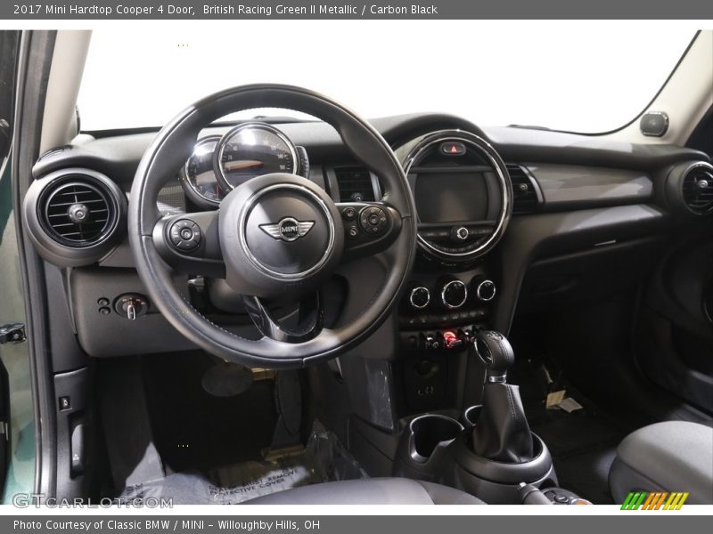 British Racing Green II Metallic / Carbon Black 2017 Mini Hardtop Cooper 4 Door