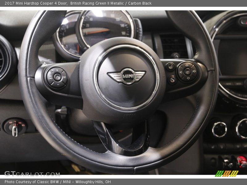 British Racing Green II Metallic / Carbon Black 2017 Mini Hardtop Cooper 4 Door