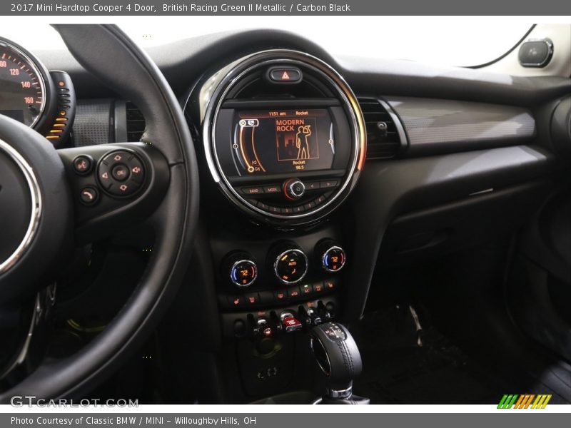 British Racing Green II Metallic / Carbon Black 2017 Mini Hardtop Cooper 4 Door