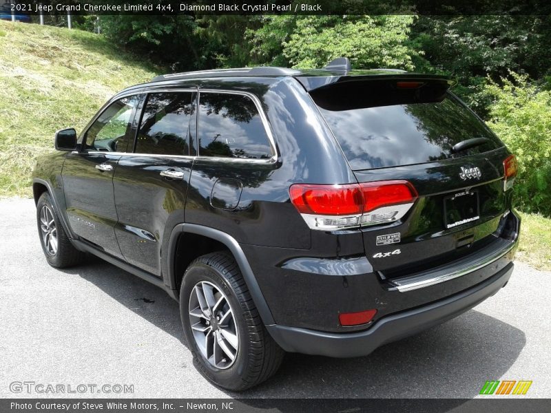 Diamond Black Crystal Pearl / Black 2021 Jeep Grand Cherokee Limited 4x4