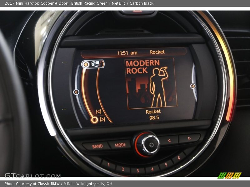 British Racing Green II Metallic / Carbon Black 2017 Mini Hardtop Cooper 4 Door
