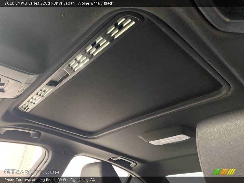 Alpine White / Black 2018 BMW 3 Series 328d xDrive Sedan