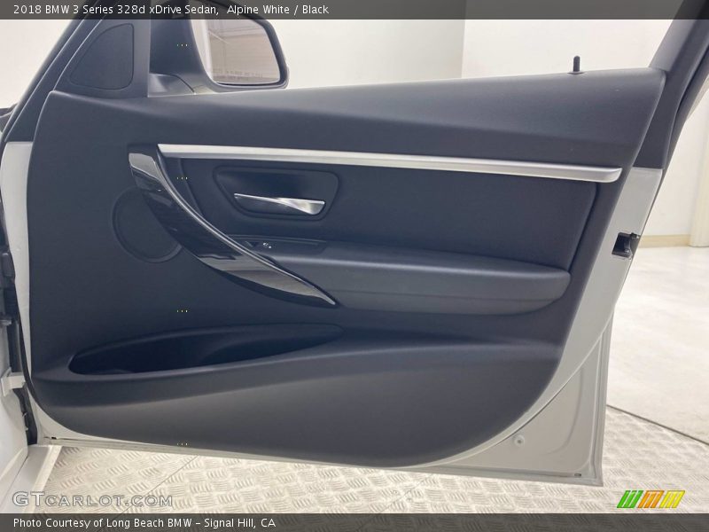 Alpine White / Black 2018 BMW 3 Series 328d xDrive Sedan