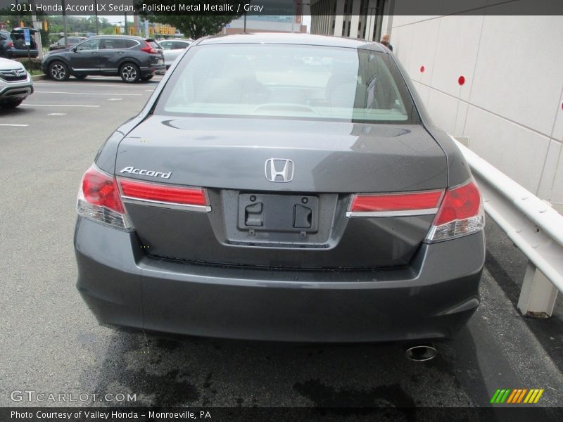 Polished Metal Metallic / Gray 2011 Honda Accord LX Sedan