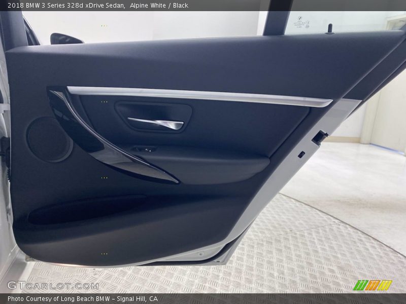 Alpine White / Black 2018 BMW 3 Series 328d xDrive Sedan