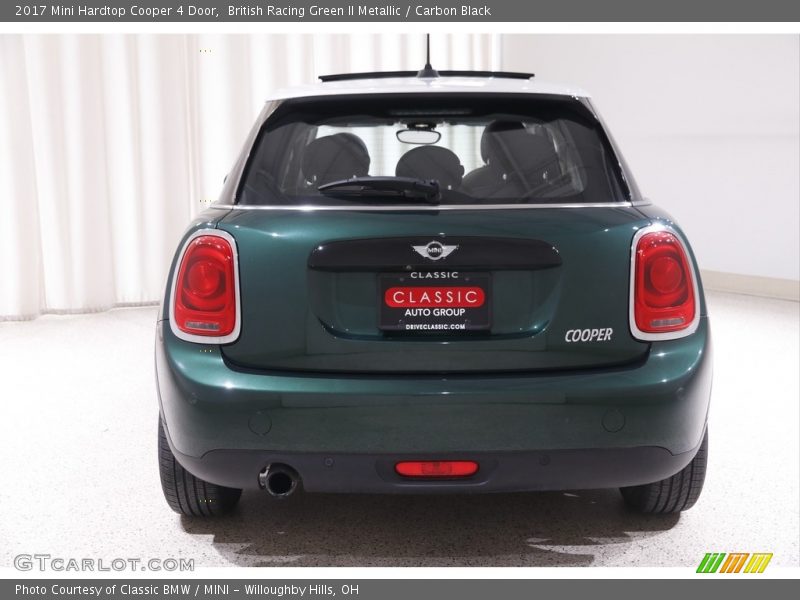 British Racing Green II Metallic / Carbon Black 2017 Mini Hardtop Cooper 4 Door