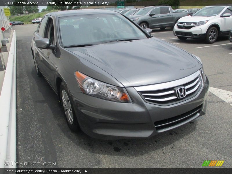 Polished Metal Metallic / Gray 2011 Honda Accord LX Sedan