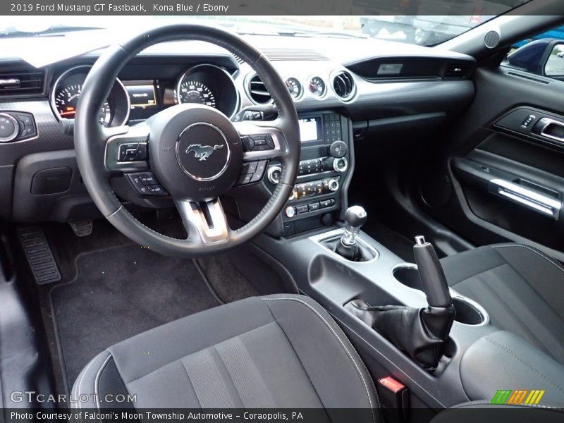  2019 Mustang GT Fastback Ebony Interior