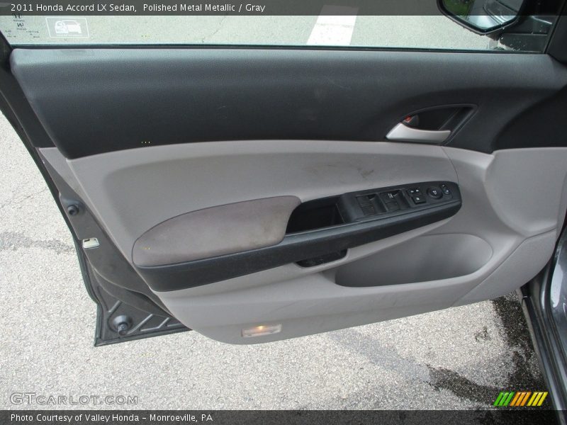 Polished Metal Metallic / Gray 2011 Honda Accord LX Sedan