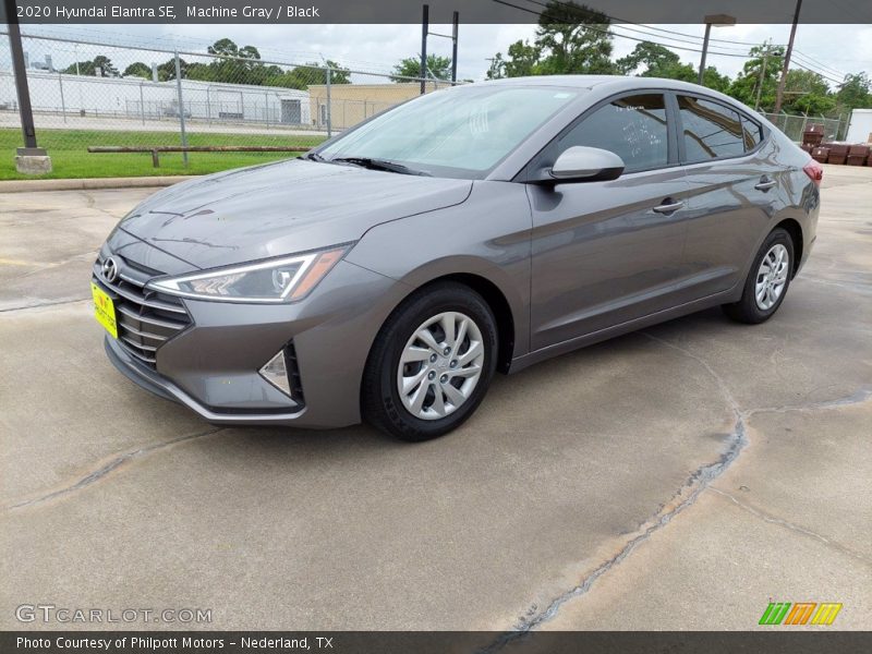 Machine Gray / Black 2020 Hyundai Elantra SE