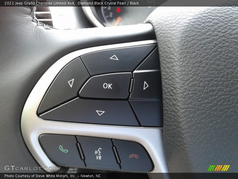 Diamond Black Crystal Pearl / Black 2021 Jeep Grand Cherokee Limited 4x4