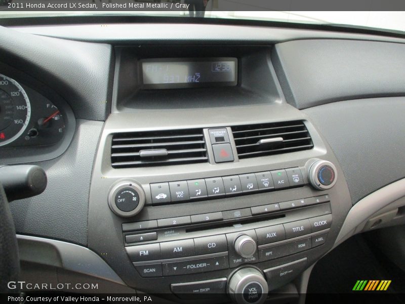 Polished Metal Metallic / Gray 2011 Honda Accord LX Sedan