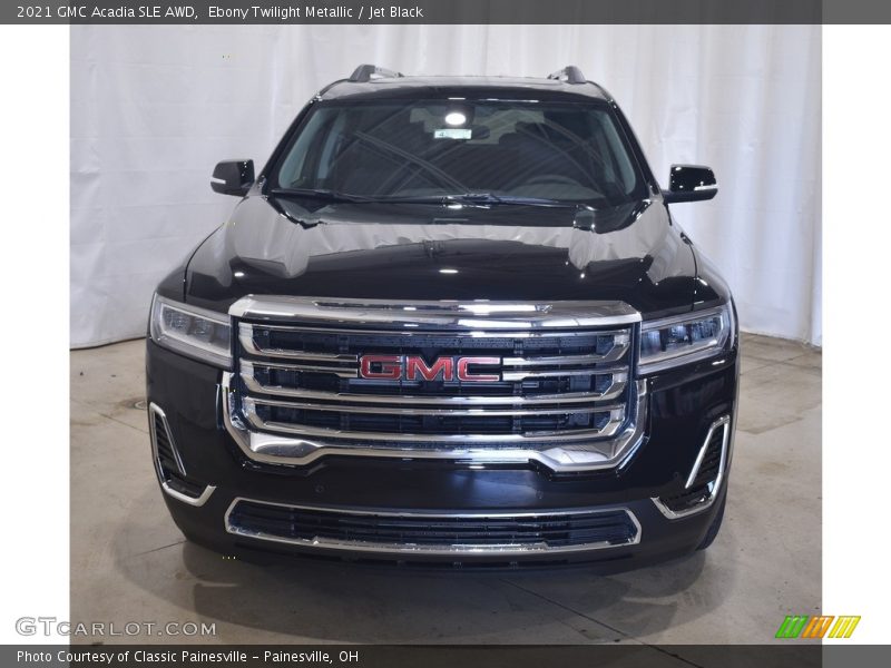 Ebony Twilight Metallic / Jet Black 2021 GMC Acadia SLE AWD