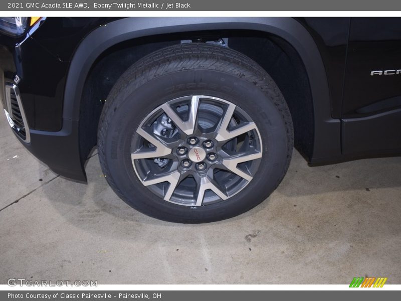 Ebony Twilight Metallic / Jet Black 2021 GMC Acadia SLE AWD