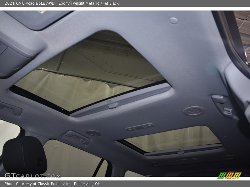 Ebony Twilight Metallic / Jet Black 2021 GMC Acadia SLE AWD