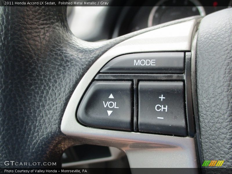 Polished Metal Metallic / Gray 2011 Honda Accord LX Sedan