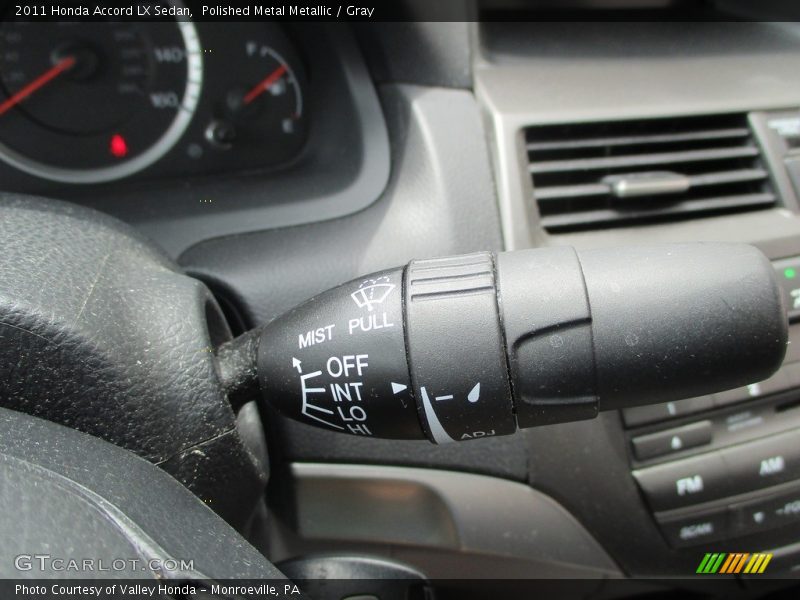 Polished Metal Metallic / Gray 2011 Honda Accord LX Sedan