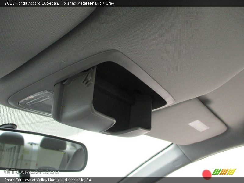Polished Metal Metallic / Gray 2011 Honda Accord LX Sedan