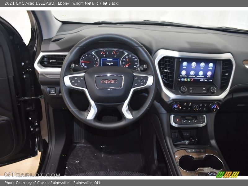 Ebony Twilight Metallic / Jet Black 2021 GMC Acadia SLE AWD