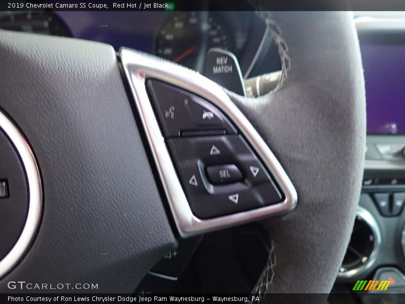 Red Hot / Jet Black 2019 Chevrolet Camaro SS Coupe