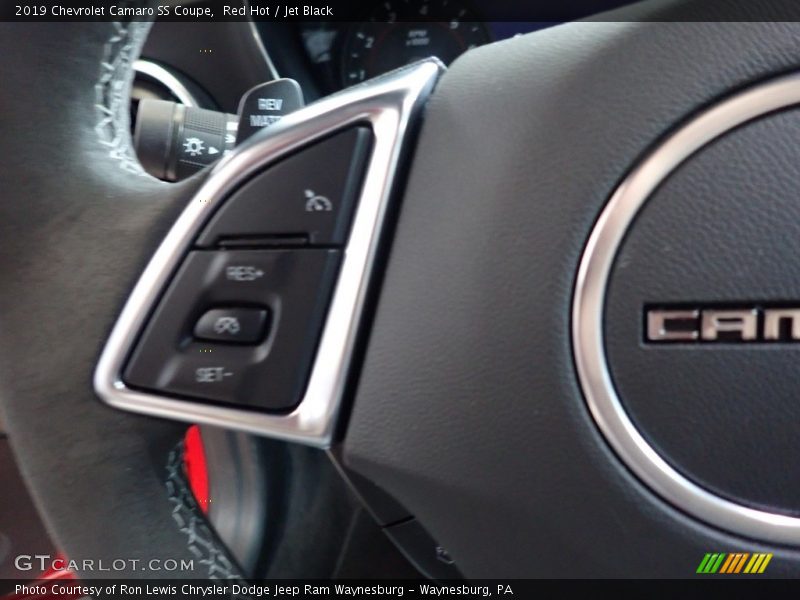 Red Hot / Jet Black 2019 Chevrolet Camaro SS Coupe