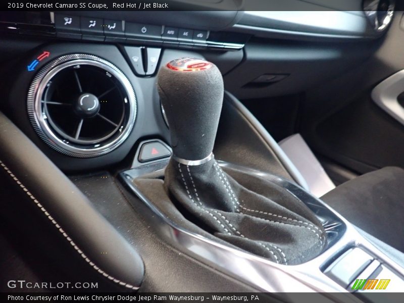 Red Hot / Jet Black 2019 Chevrolet Camaro SS Coupe