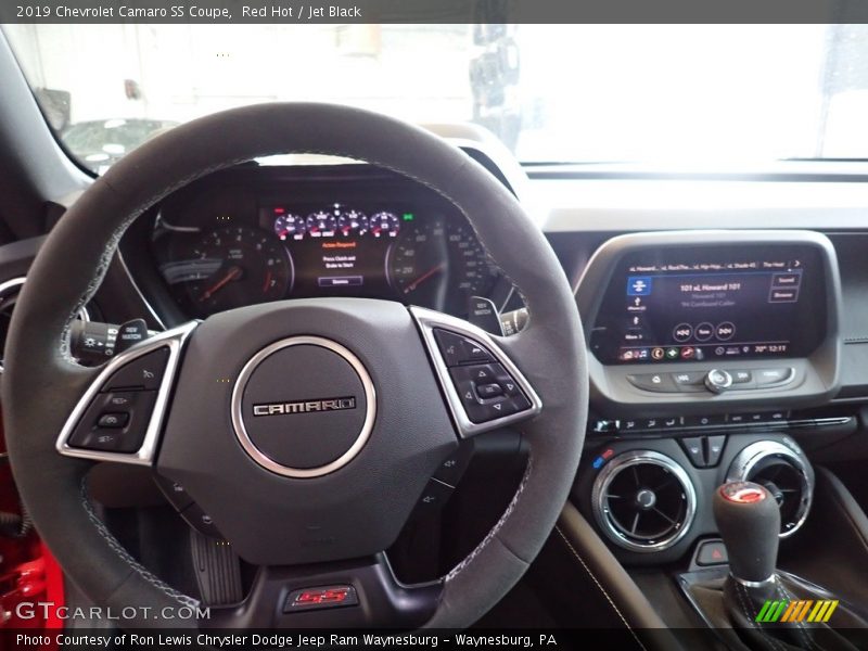 Red Hot / Jet Black 2019 Chevrolet Camaro SS Coupe