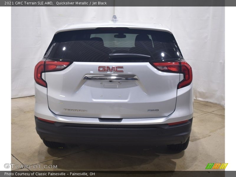 Quicksilver Metallic / Jet Black 2021 GMC Terrain SLE AWD