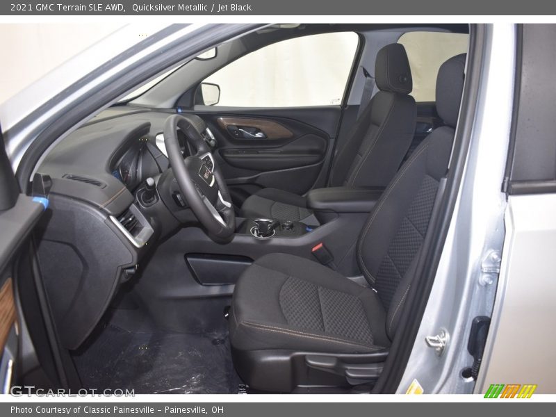 Quicksilver Metallic / Jet Black 2021 GMC Terrain SLE AWD
