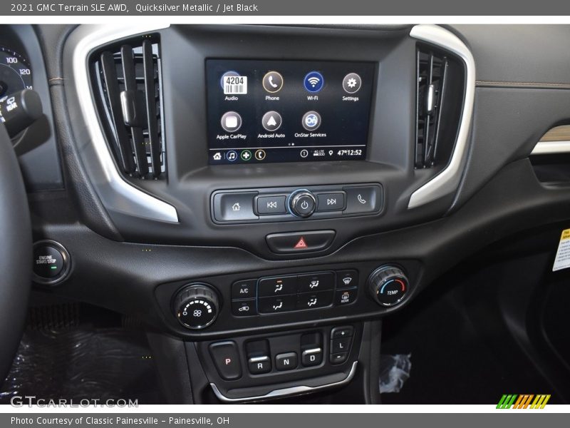 Quicksilver Metallic / Jet Black 2021 GMC Terrain SLE AWD
