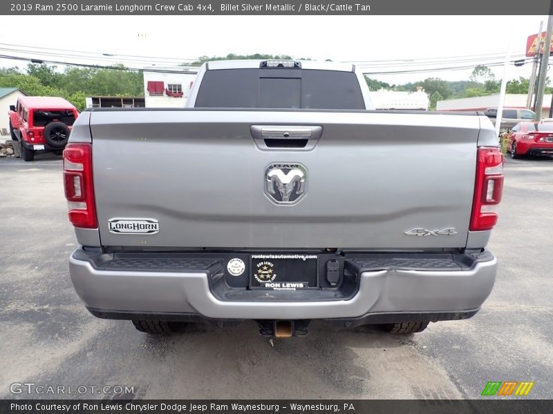 Billet Silver Metallic / Black/Cattle Tan 2019 Ram 2500 Laramie Longhorn Crew Cab 4x4