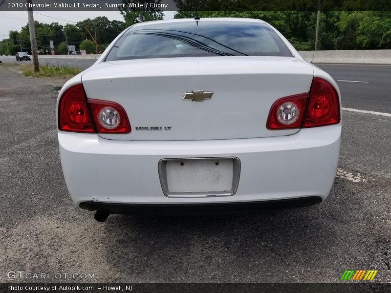 Summit White / Ebony 2010 Chevrolet Malibu LT Sedan