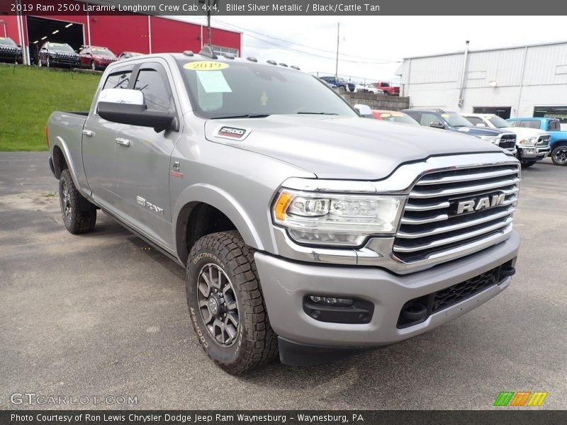 Front 3/4 View of 2019 2500 Laramie Longhorn Crew Cab 4x4