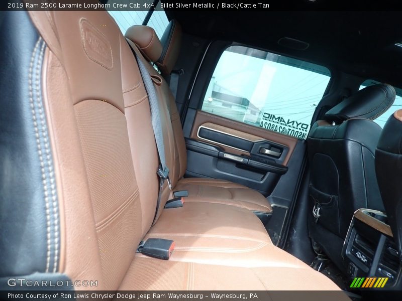 Rear Seat of 2019 2500 Laramie Longhorn Crew Cab 4x4